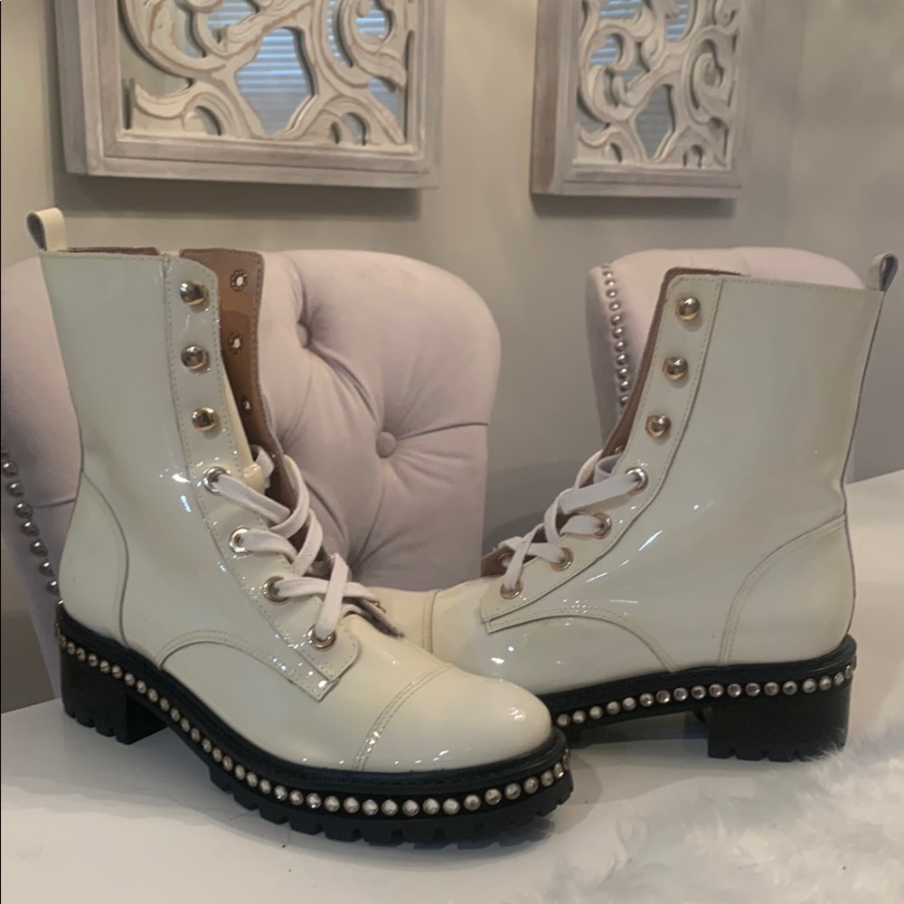 Schutz Andorra Combat Boots